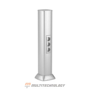 Алюминиевая колонна 0,71 м, цвет светло-серебристый металлик (09591)