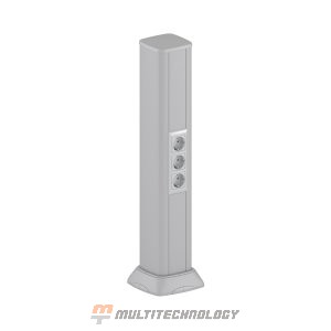 Алюминиевая колонна 0,71 м, цвет темно-серебристый металлик (09594)