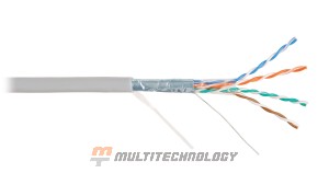 F/UTP 4pair, Cat5e, Solid, In, PVC (NMC 4200A-GY)