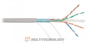 F/UTP 4pair, Cat6, Solid, In, PVC (4240A-GY)