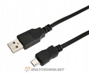 Кабель USB (шт. micro USB - шт. USB A) 1.8 метра, черный REXANT (18-1164-2)