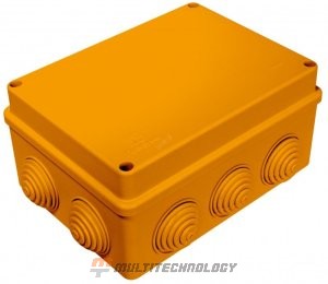Коробка JBS150 150х110х70, 10 вых., 5P (1,5…4мм²) (43059HF)