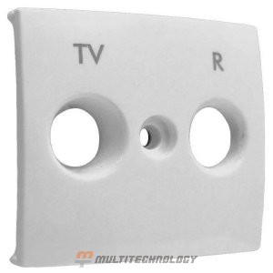 Лицевая панель Valena для розетки TV-R, белый (774442)