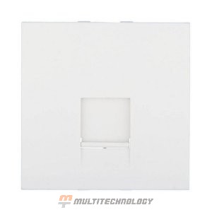 Накладка для розетки 45х45мм, белая, LK45 (853204)