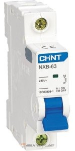 NXB-63S (R) 1п C 10А 4.5кА CHINT (296709)