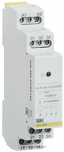 Реле OIR 3 контакта, 8А, 12 В AC/DC (OIR-308-ACDC12V)