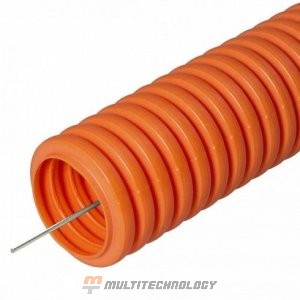 Труба ПНД тяжелая D20, оранжевая (21120-OR)