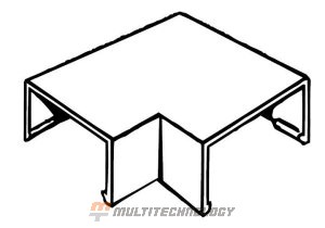 Угол плоский 40х40 ML (10шт) (72309-10-E110)