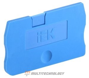 Заглушка для КПИ 2в-1,5/2,5 синяя (YZN11D-ZGL-002-K07)